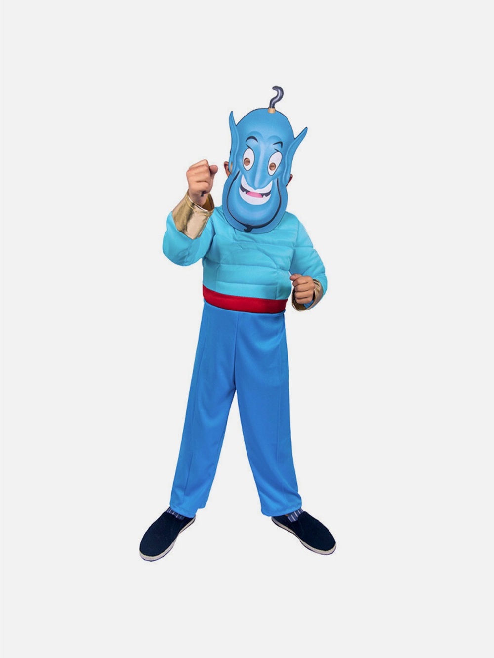 Kids Blue Genie Costume with Mask